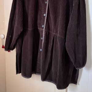 Elegant Brown Corduroy Blazer J.Jill